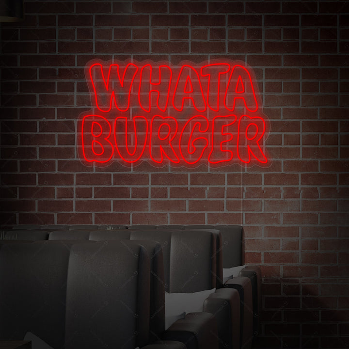 "Whataburger" Insegna al neon