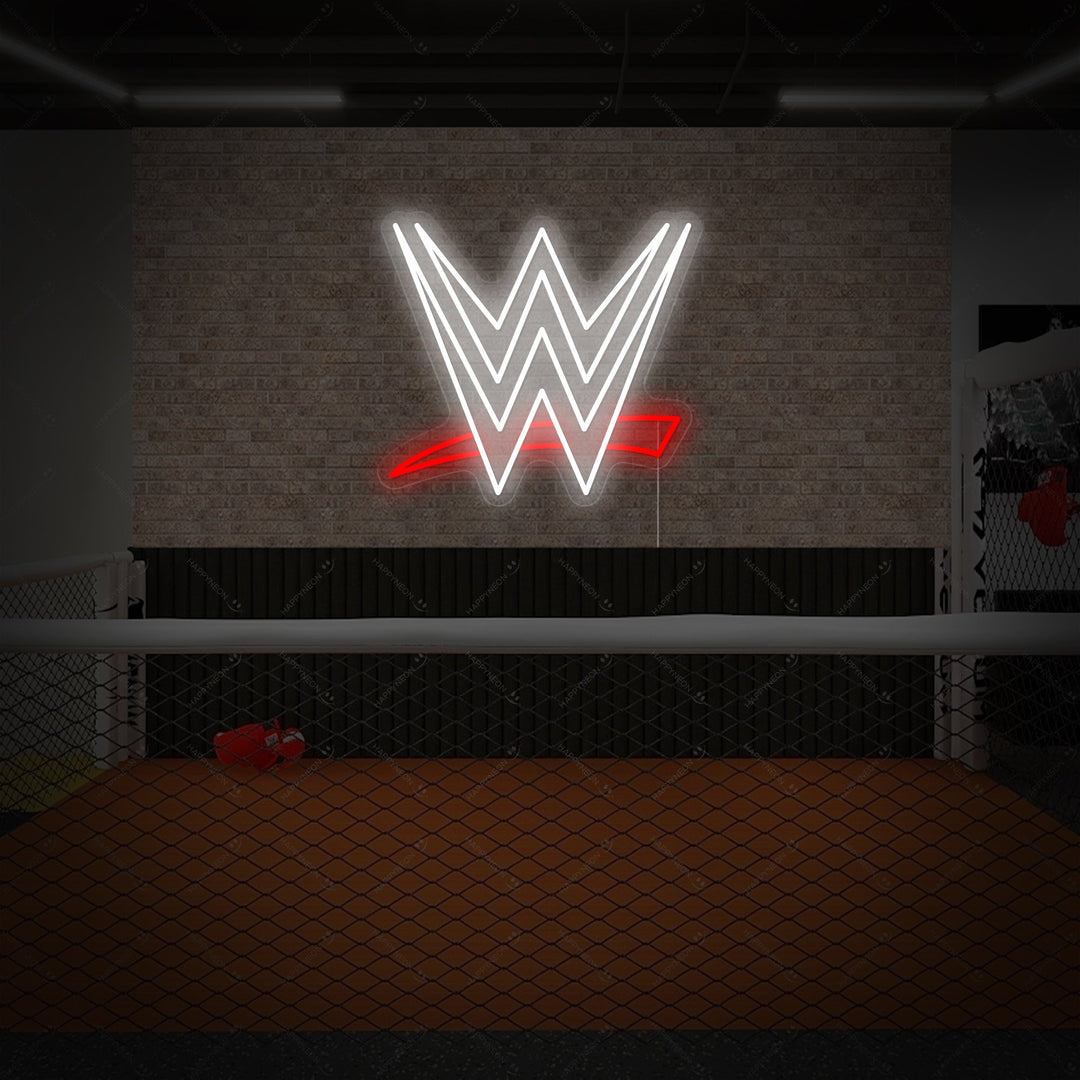 "Wwe" Insegna al neon