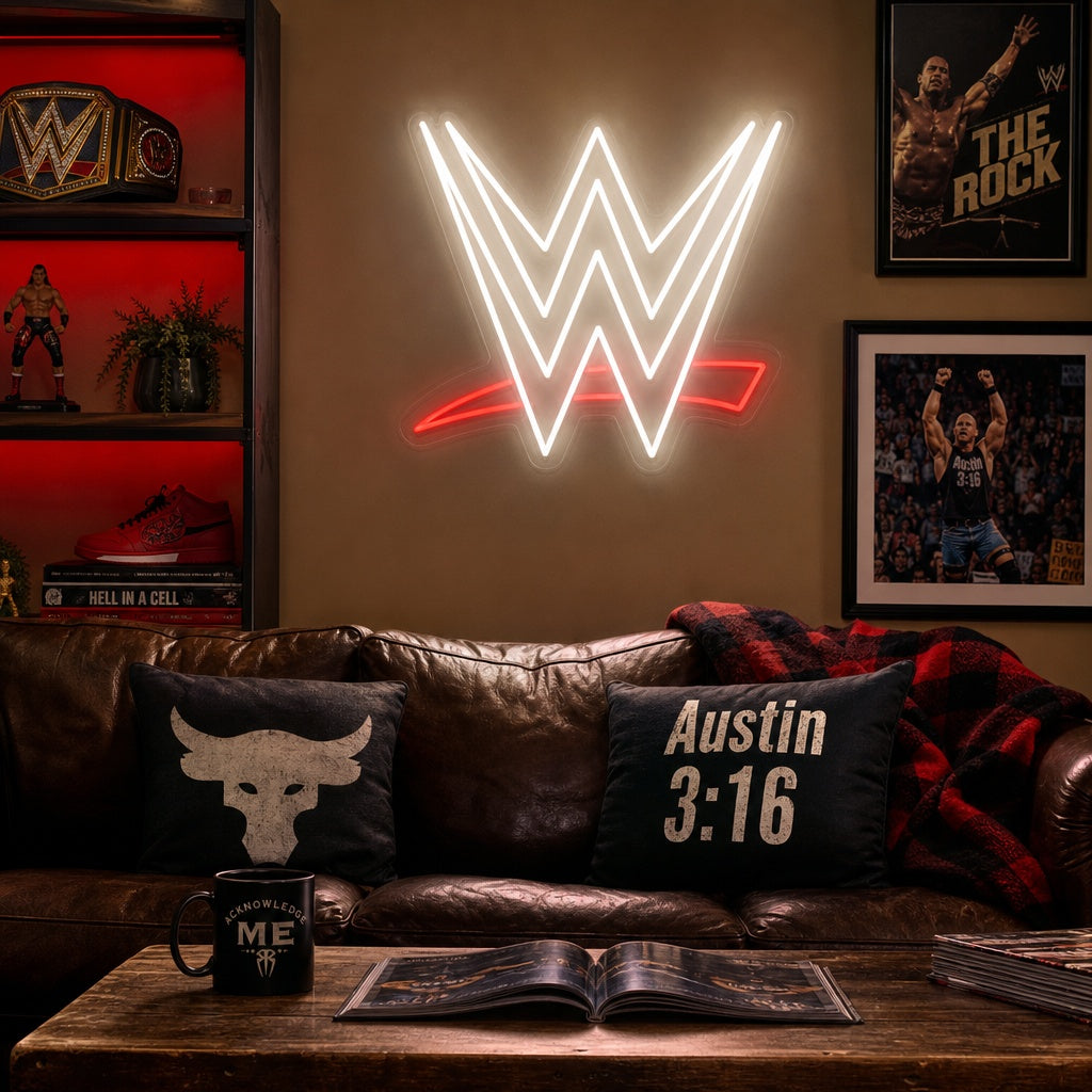 "Wwe" Insegna al neon