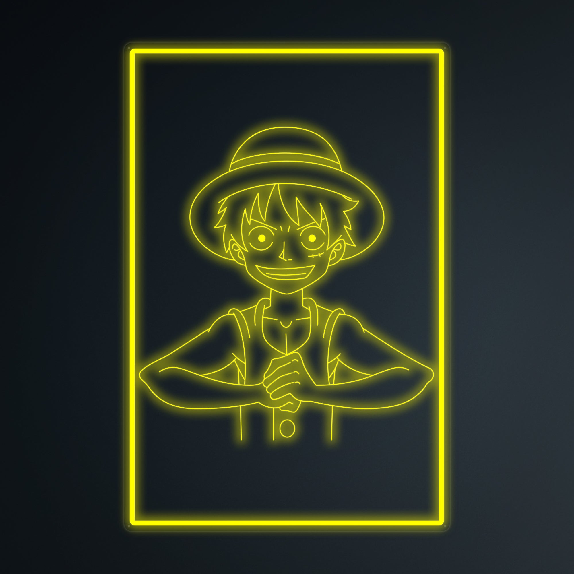 "Anime Monkey D" Mini insegna al neon