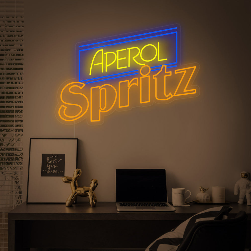 Insegna neon LED Aperol Spritz