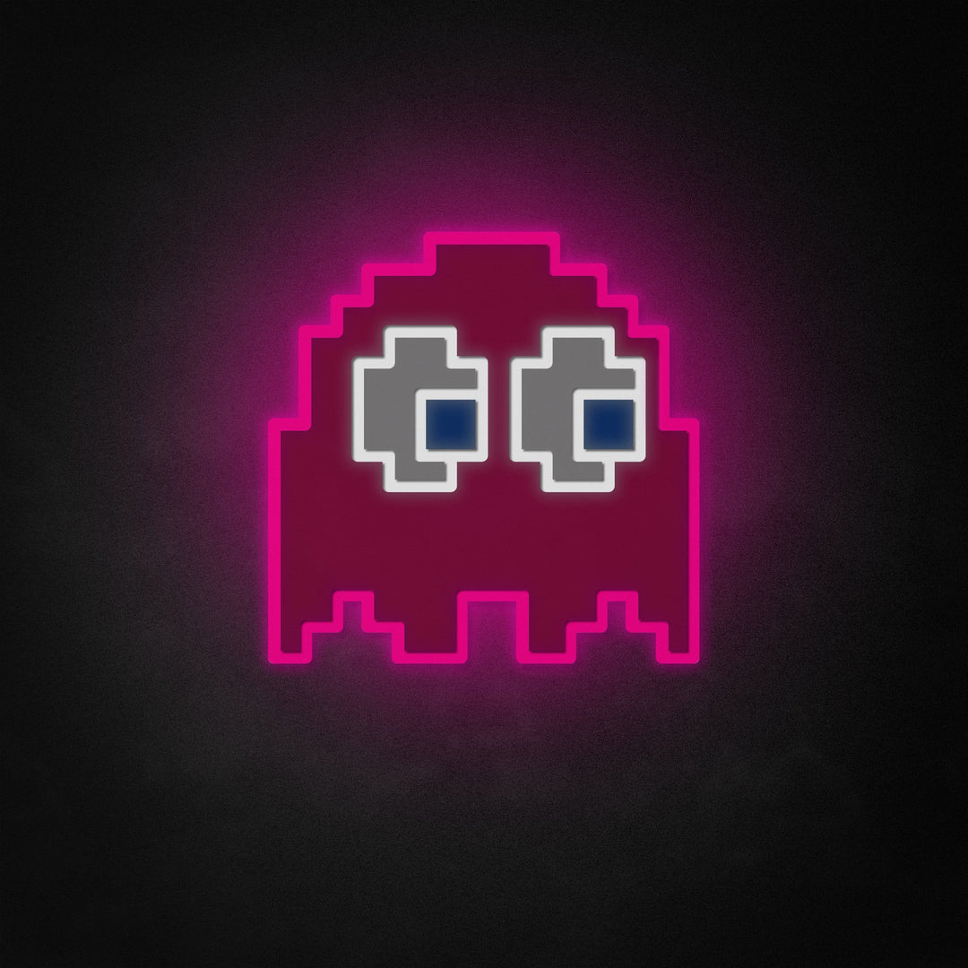 "Arcade Ghost" Neon Like