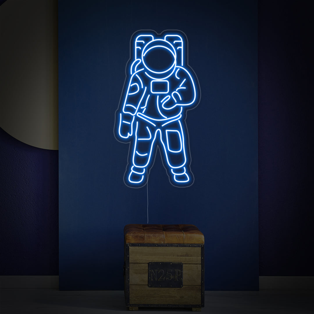 "Astronauta" Insegna al neon