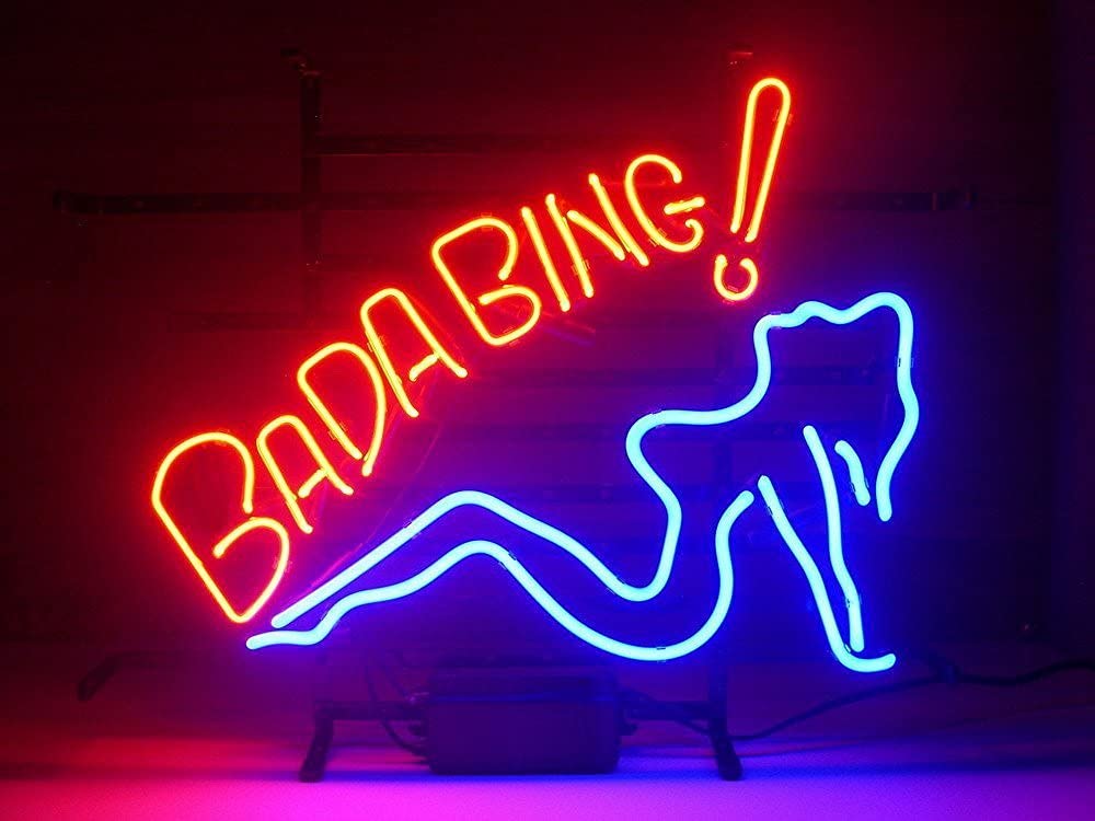 "Bada Bing" Insegna al neon