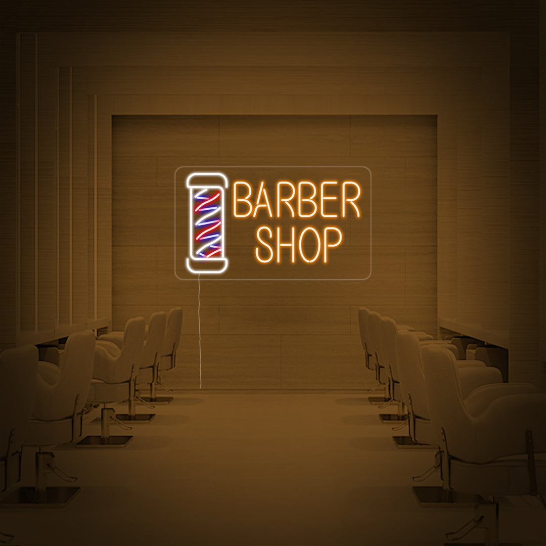 "Barber Shop" Insegna al neon