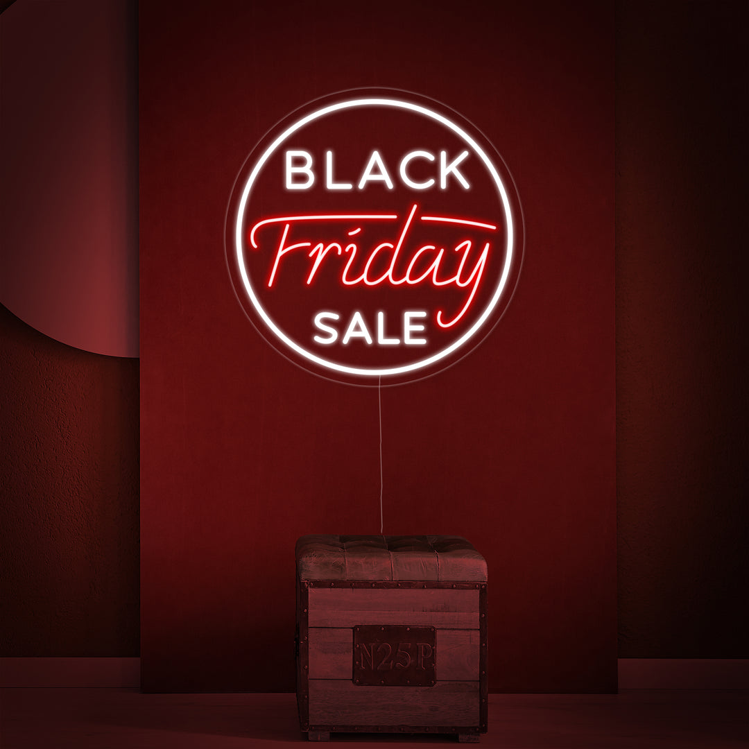 "Black Friday Sale" Insegna al neon