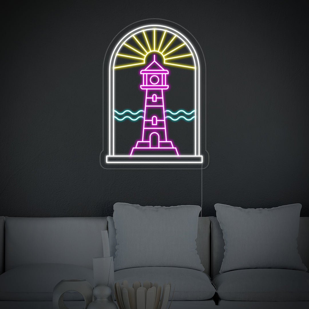 "Torre Boema" Insegna al neon