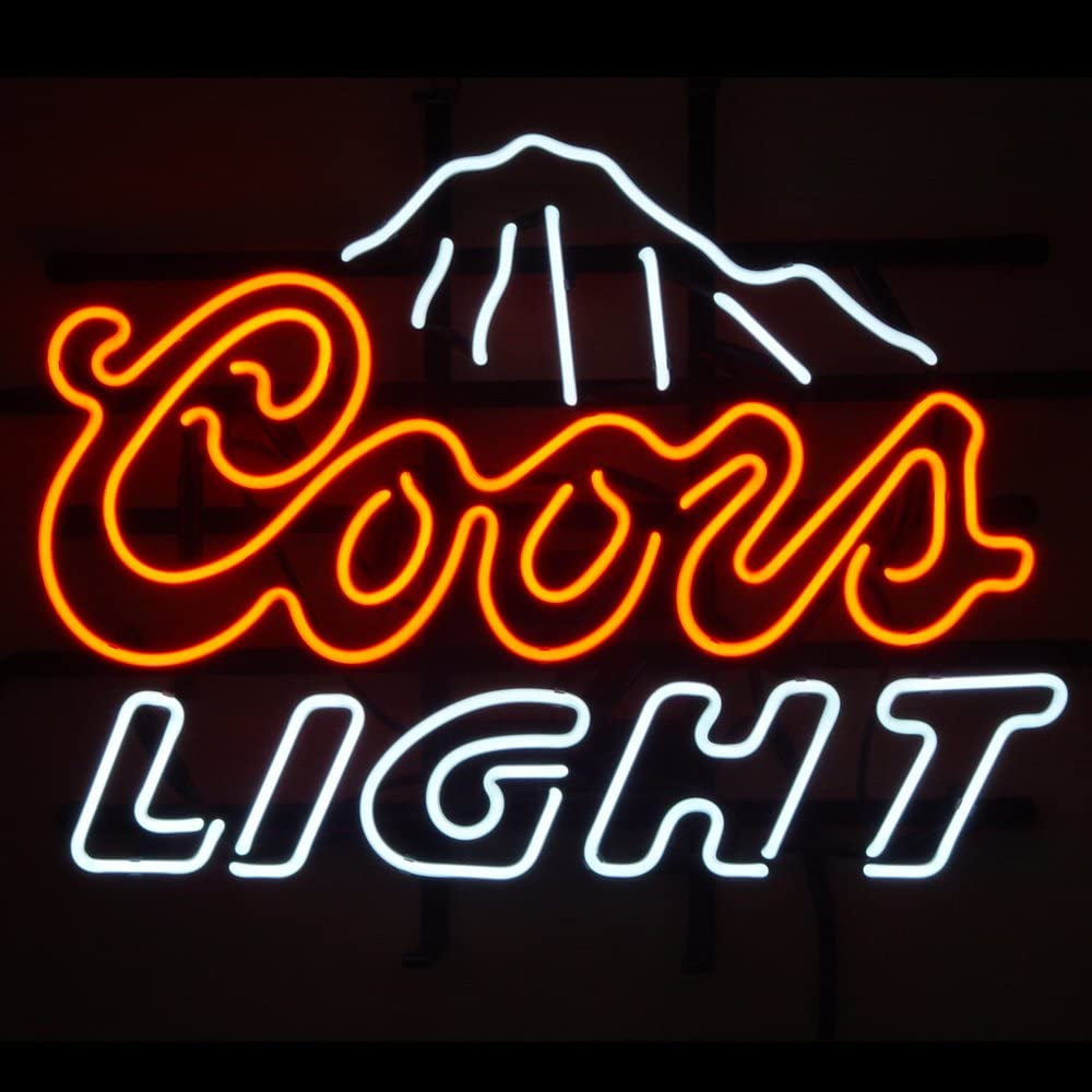"Coors Light" Insegna al neon