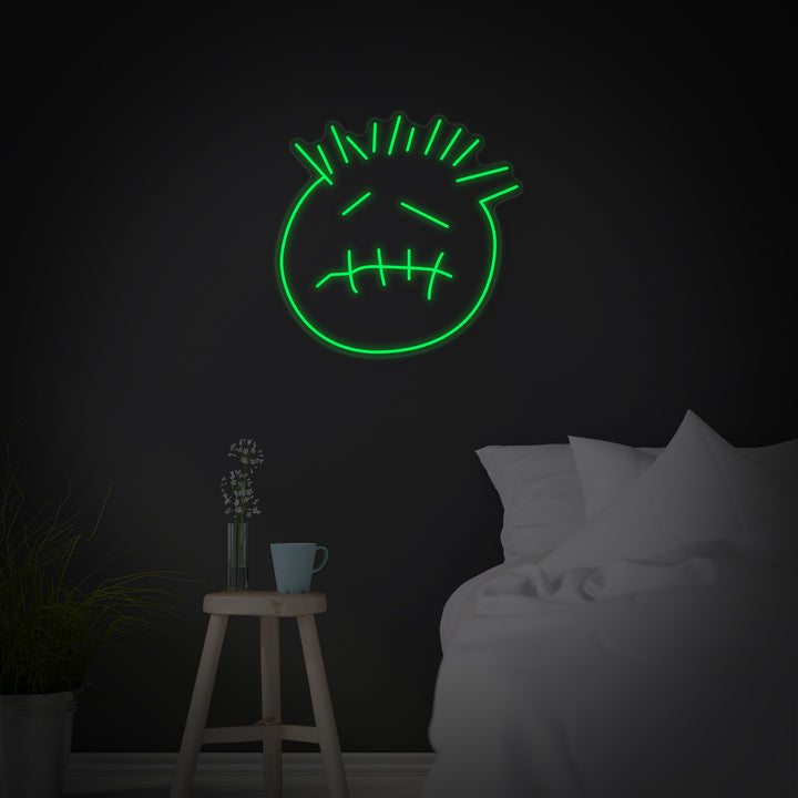 "Faccia Di Cactus Jack" Insegna al neon