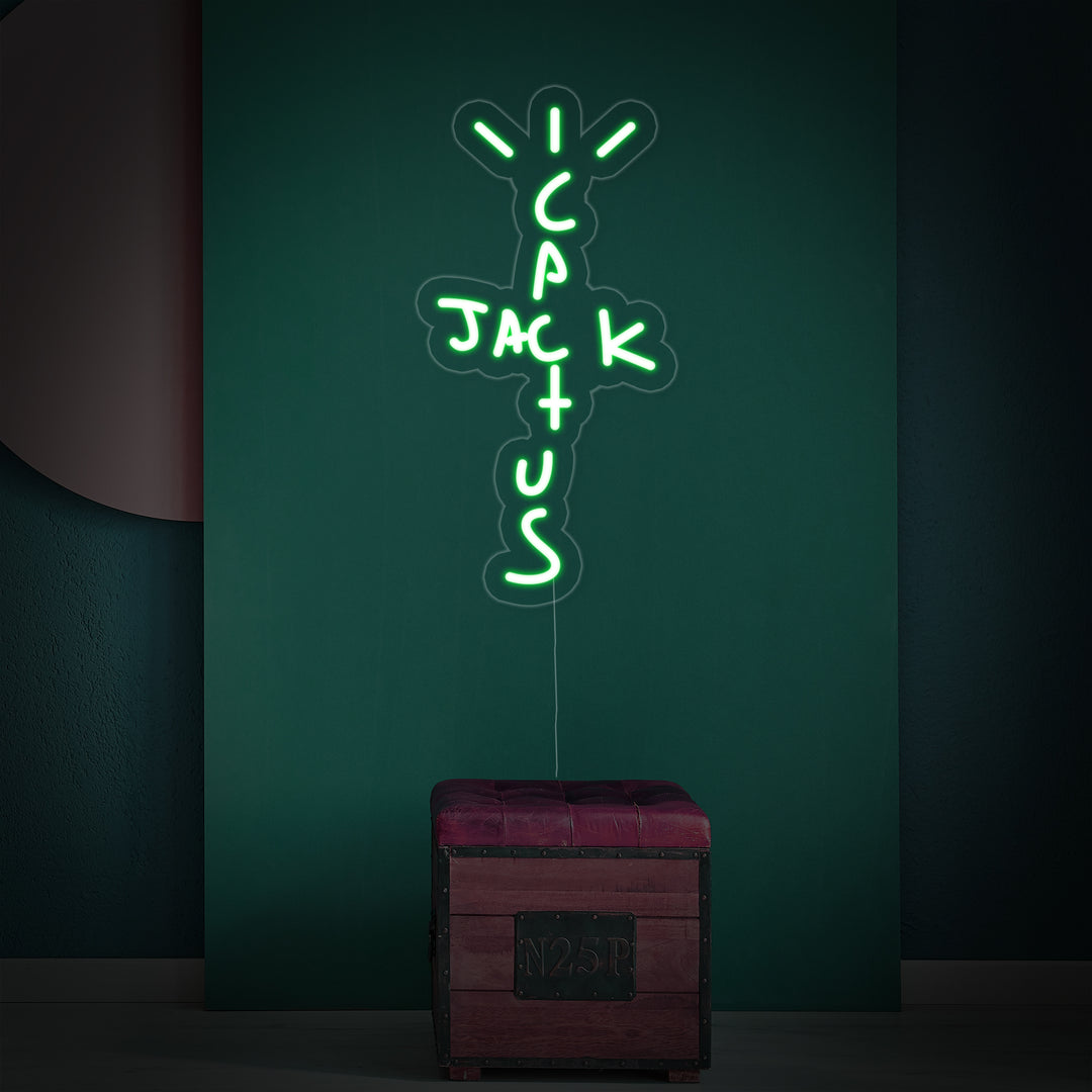 "Cactus Jack" Insegna al neon