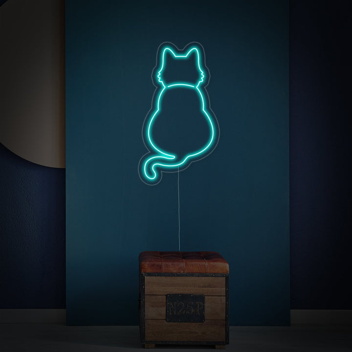 "Gatto" Insegna al neon