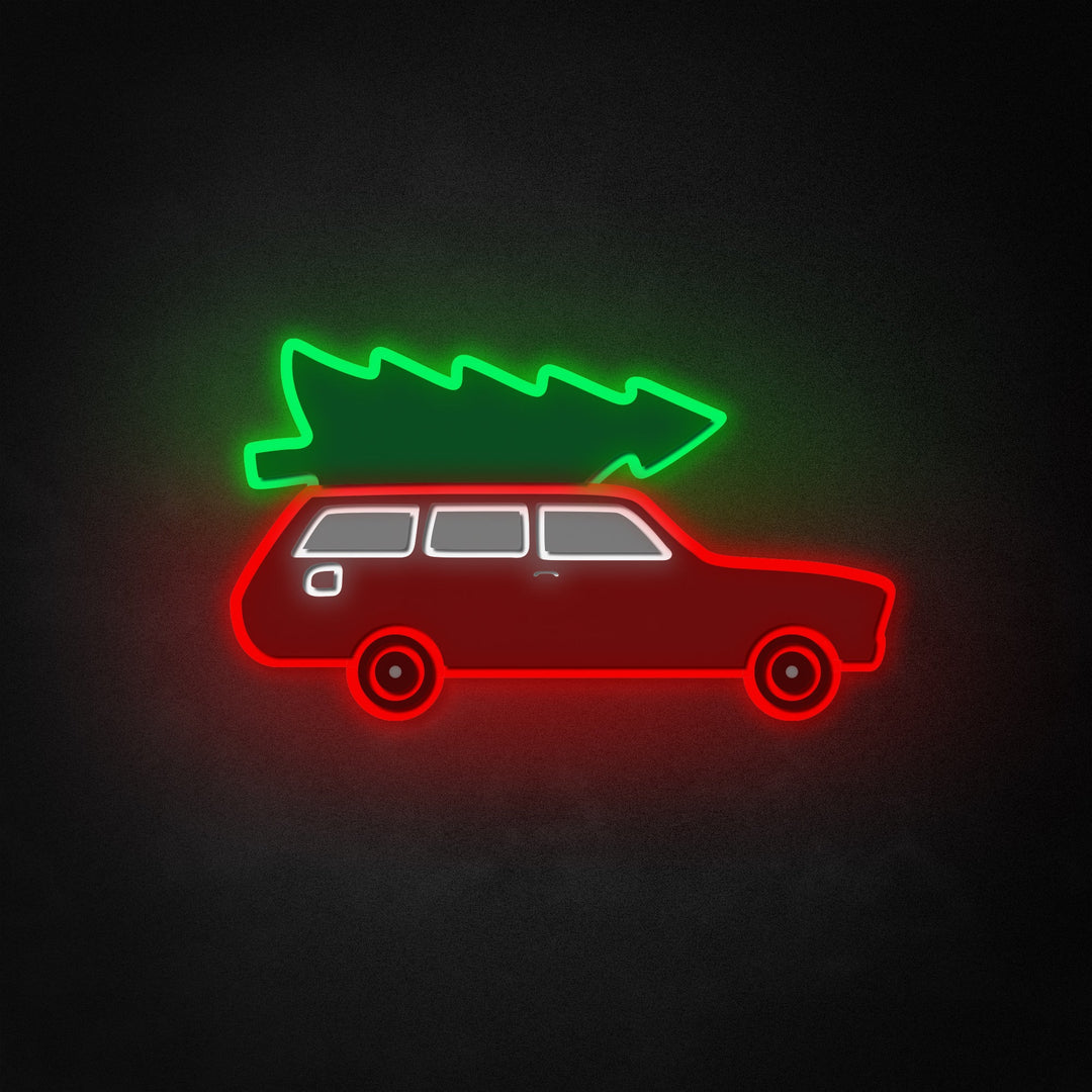 "Carro di Natale" Neon Like