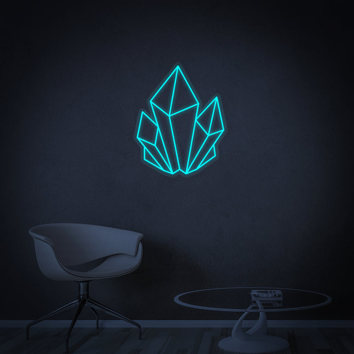 "Cristallo" Insegna al neon