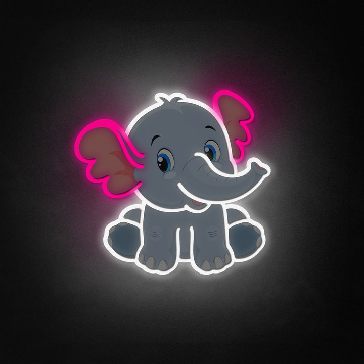 "Elefante" Neon Like