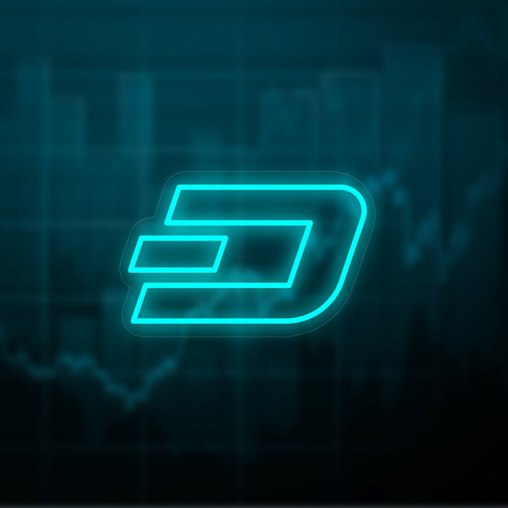 "Moneta Dash" Insegna al neon
