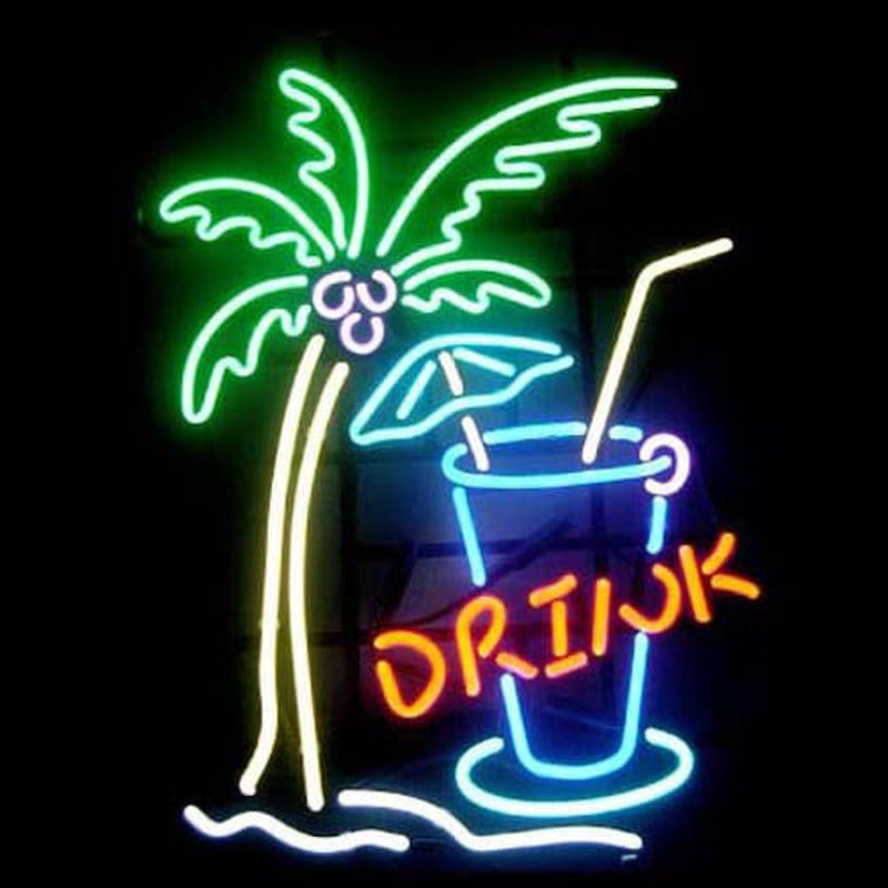 "Drink, Birra" Insegna al neon