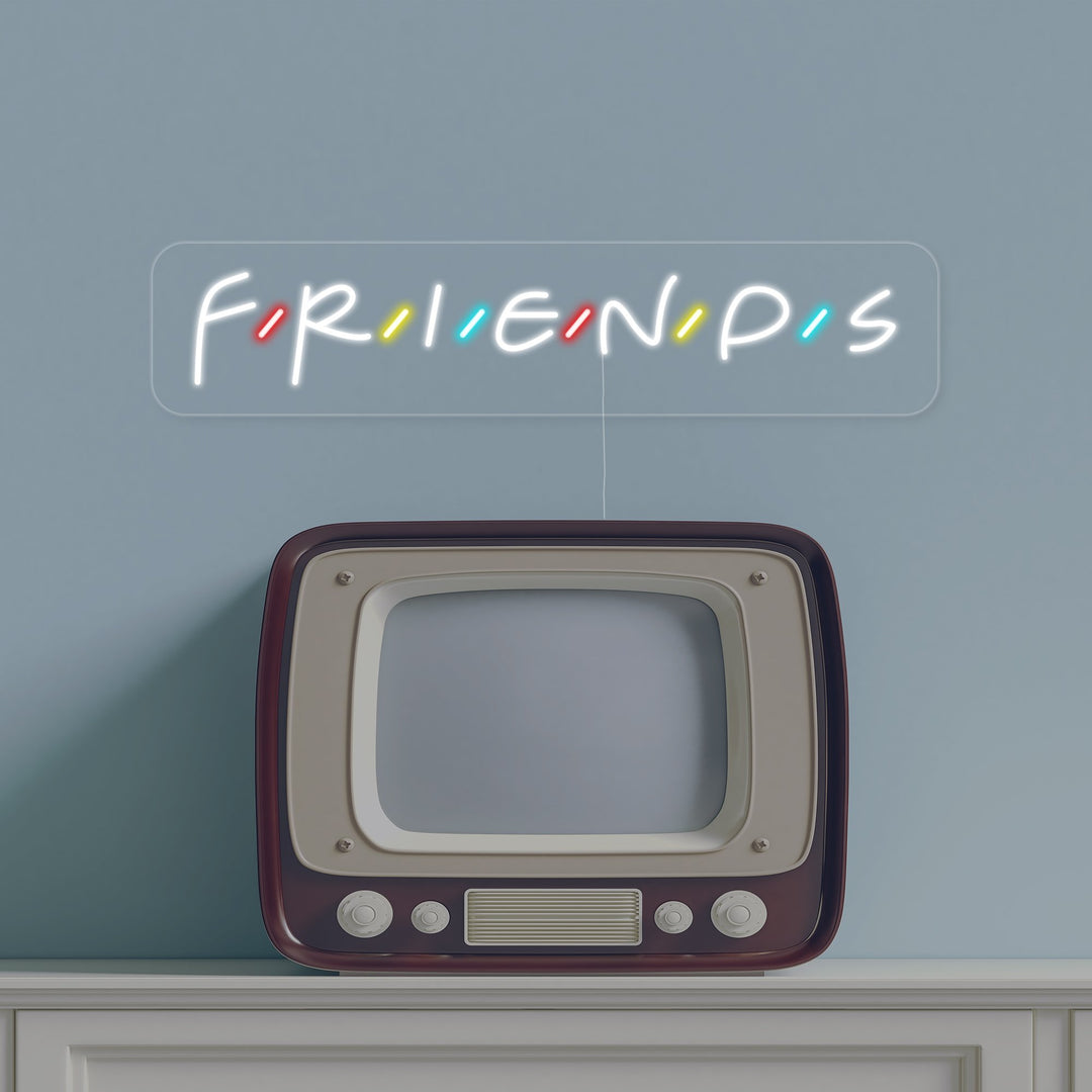 "Friends, Televisione" Insegna al neon