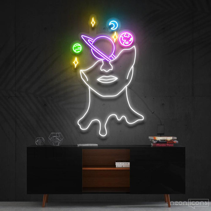 "Galaxy Brain" Insegna al neon