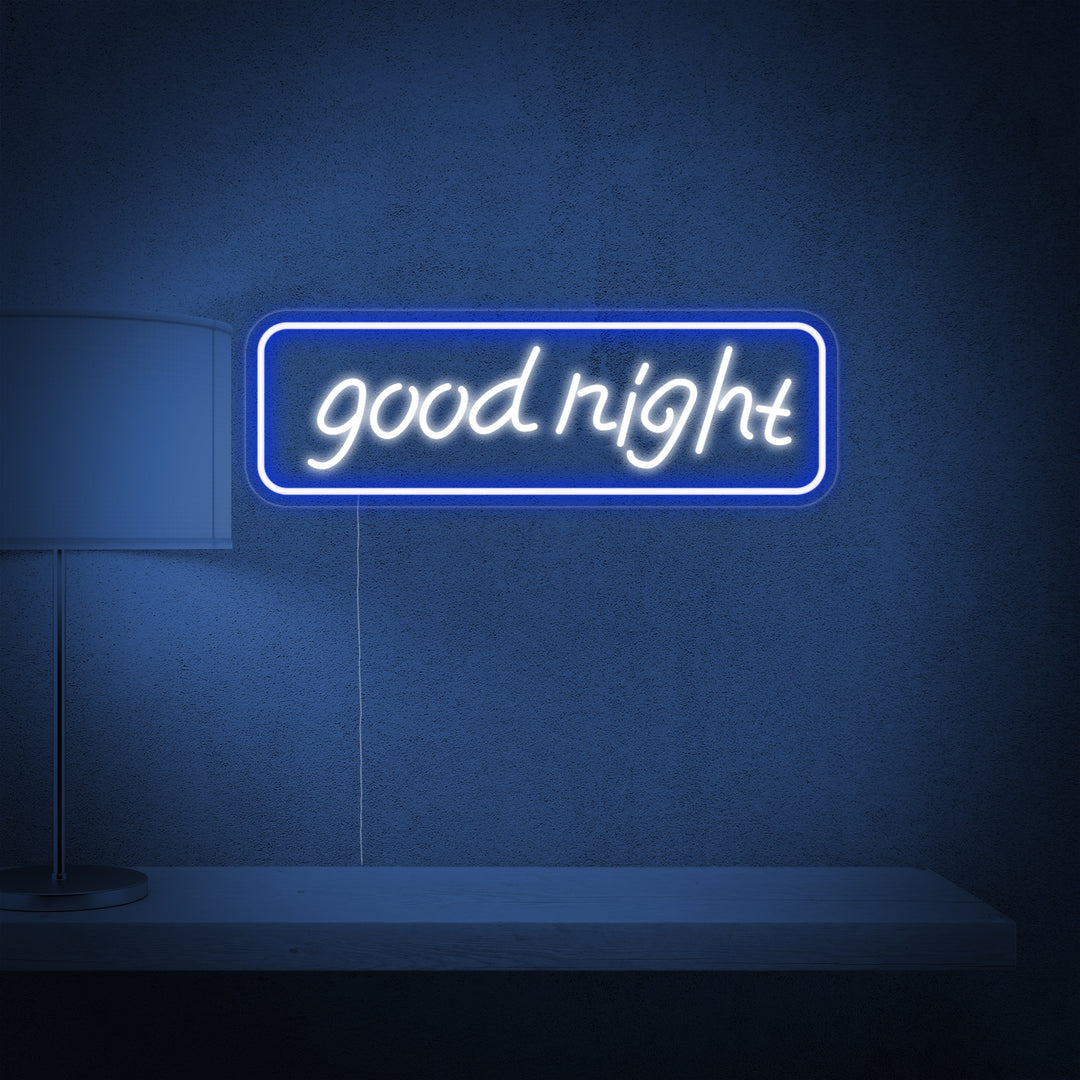 "Good Night" Insegna al neon