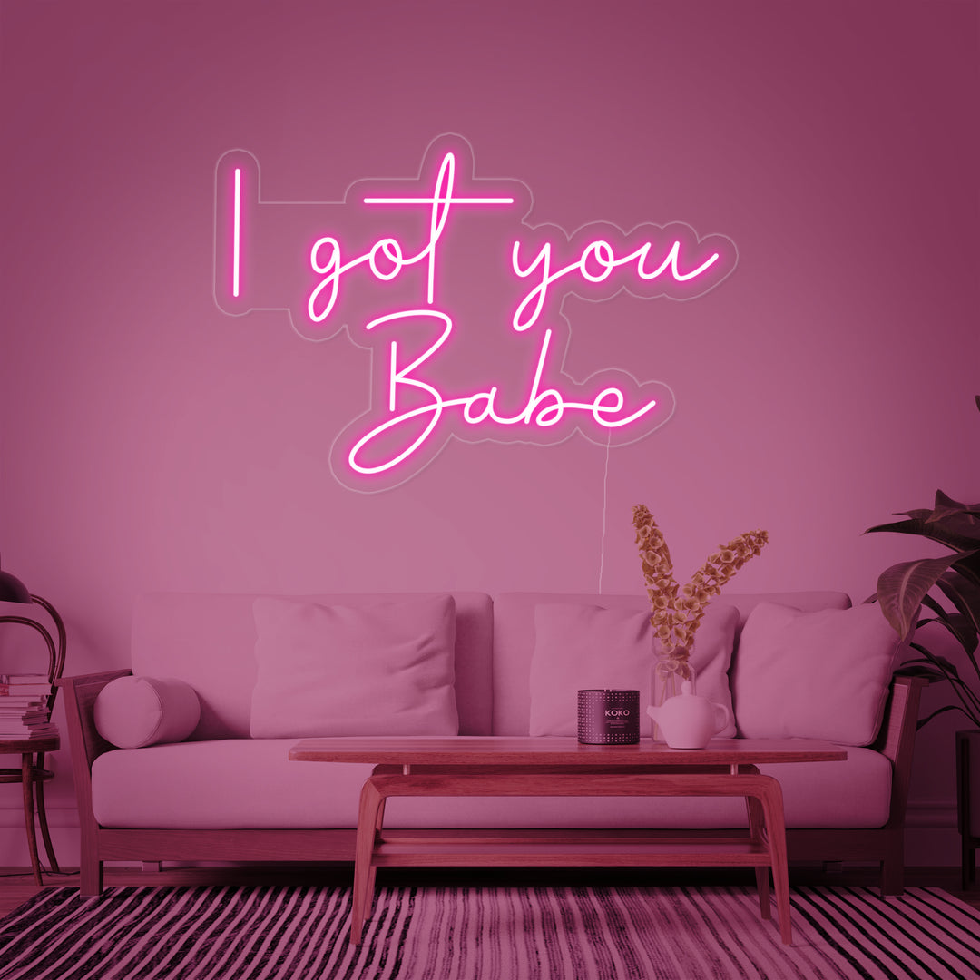"I Got You Babe" Insegna al neon