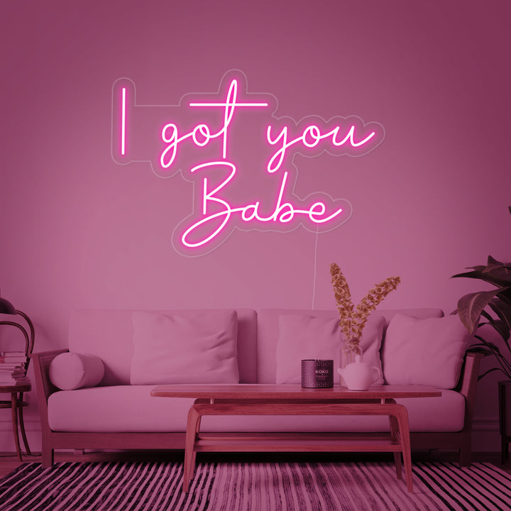"I Got You Babe" Insegna al neon