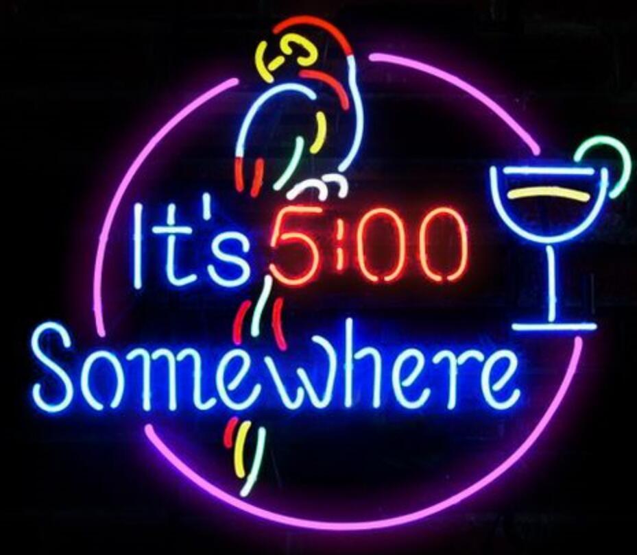 "Its 500 Somewhere" Insegna al neon