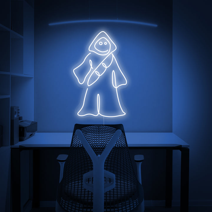 "Jawa Popolo Delle Dune" Insegna al neon