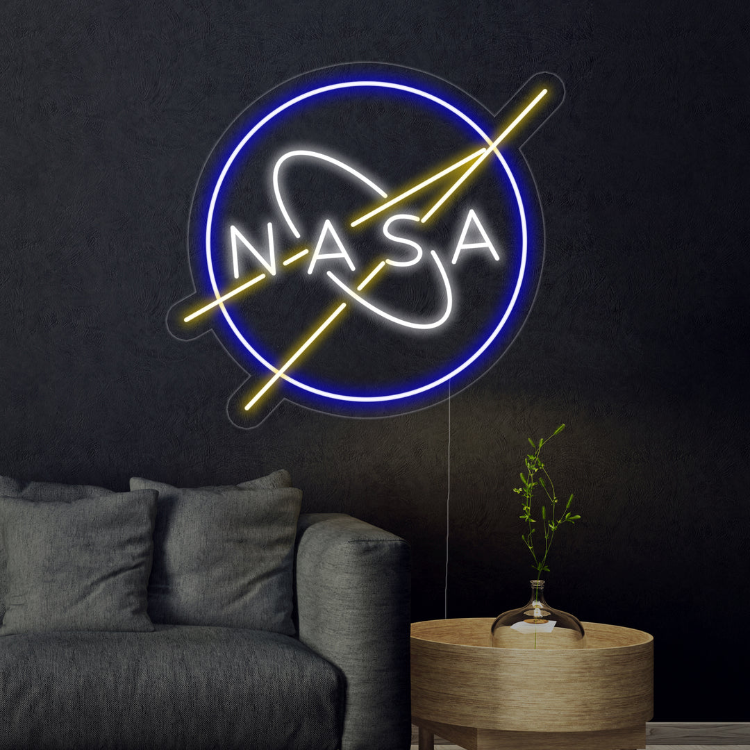 "Logo Della Nasa" Insegna al neon