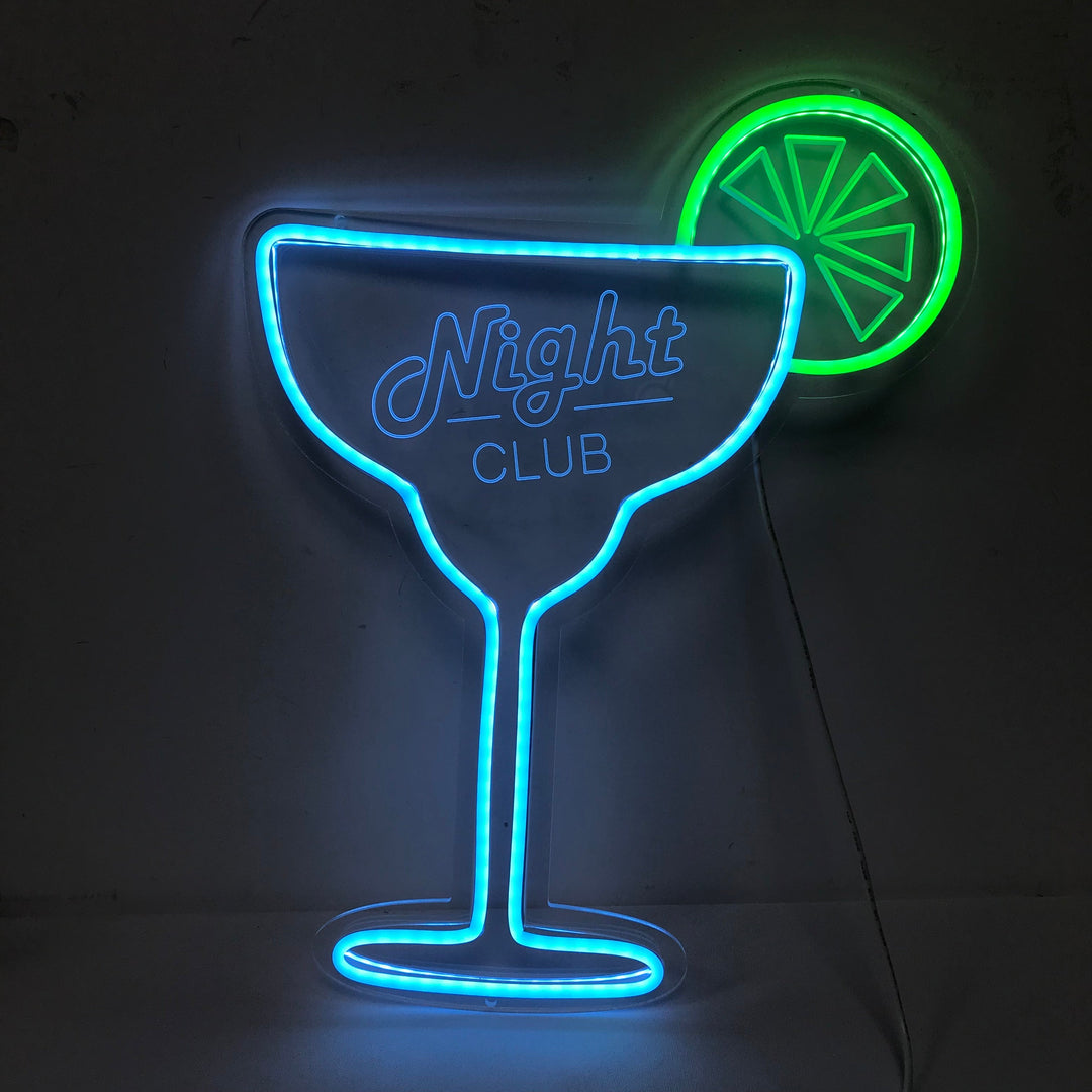 "Night Club" Mini Insegna al neon