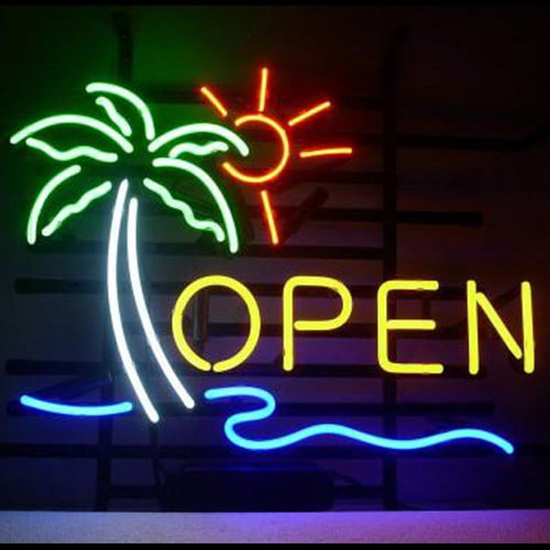 "Open, Bar" Insegna al neon