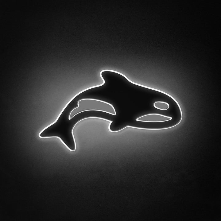 "Balena orca" Neon Like