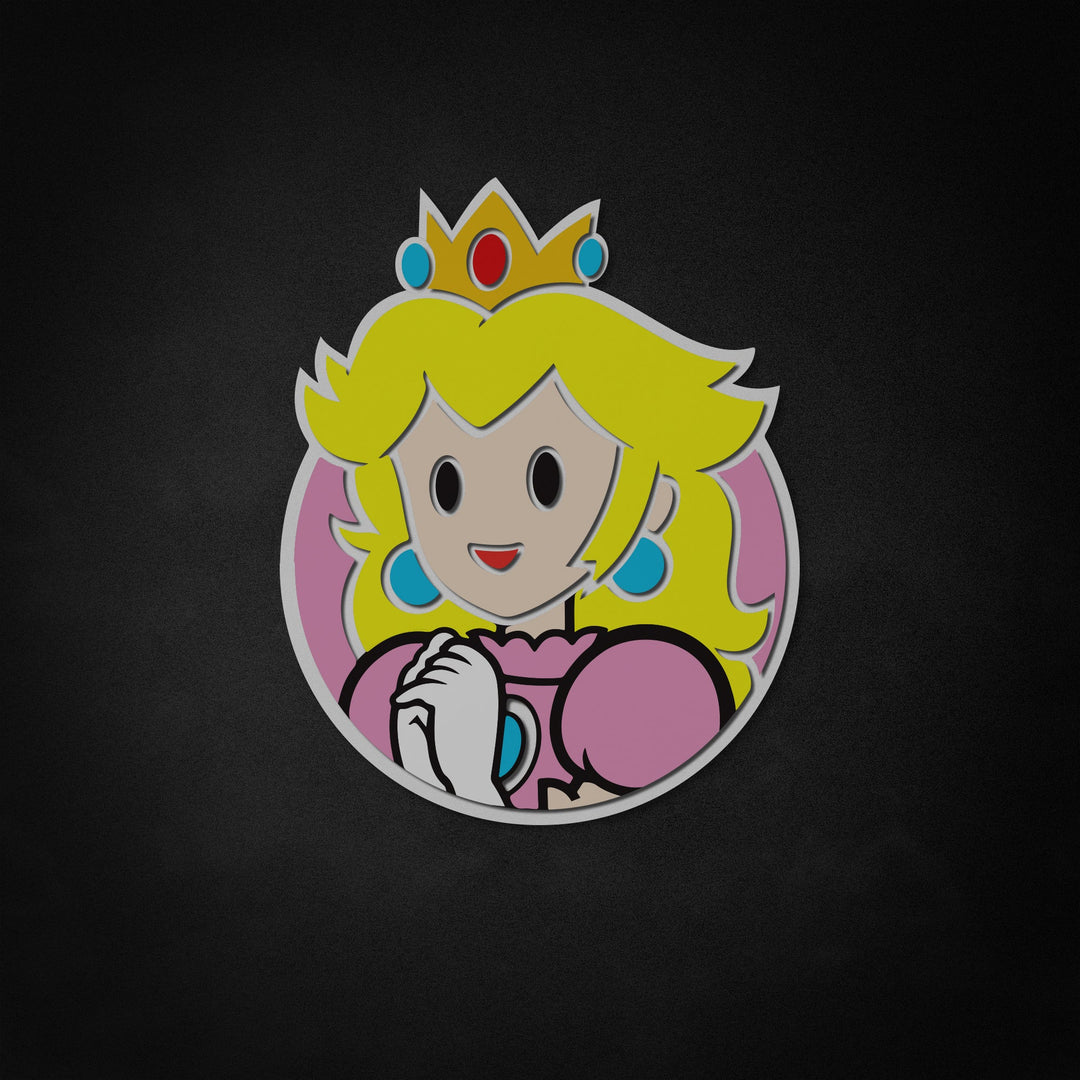 "Principessa Peach" Neon Like