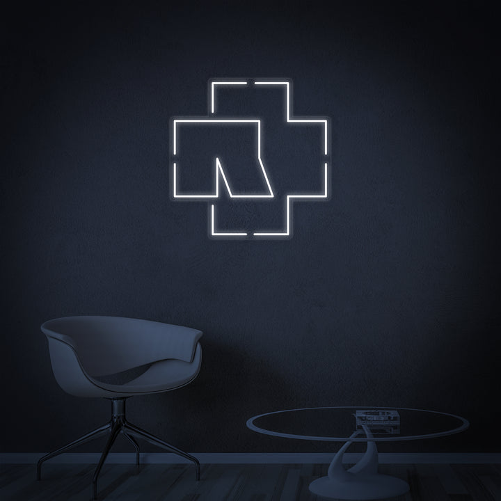 "Rammstein" Insegna al neon