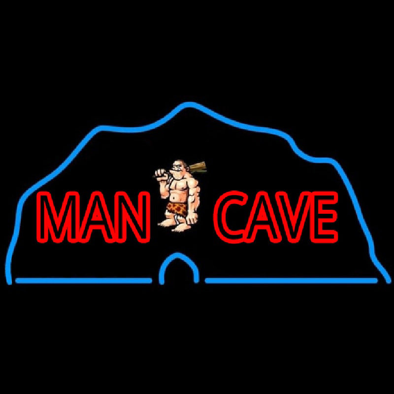 "Retro Man Cave" Insegna al neon