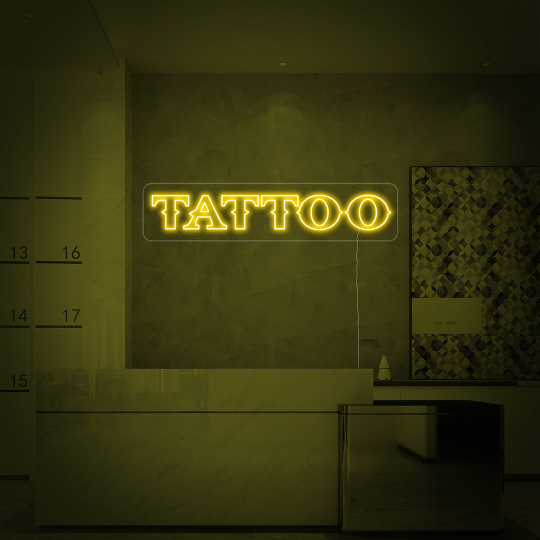 "Tattoo" Insegna al neon