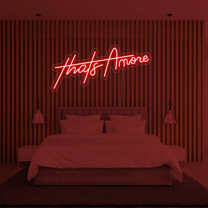 "Thats Amore" Insegna al neon