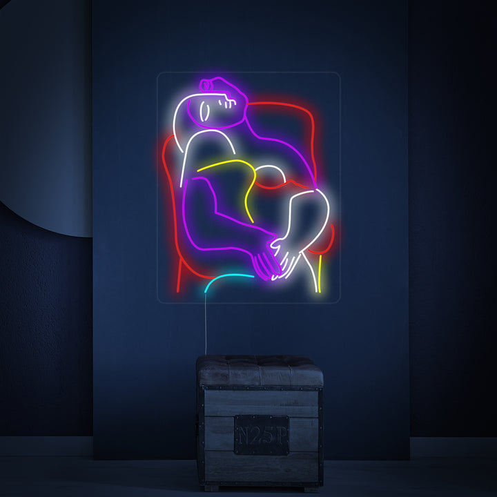"Il Sogno Di Pablo Picasso" Insegna al neon