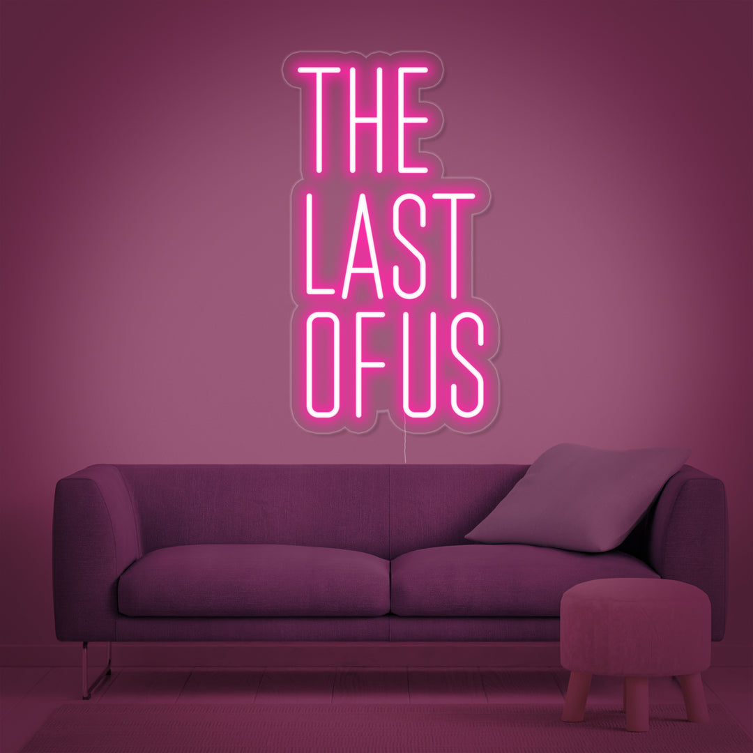 "The Last Of Us" Insegna al neon