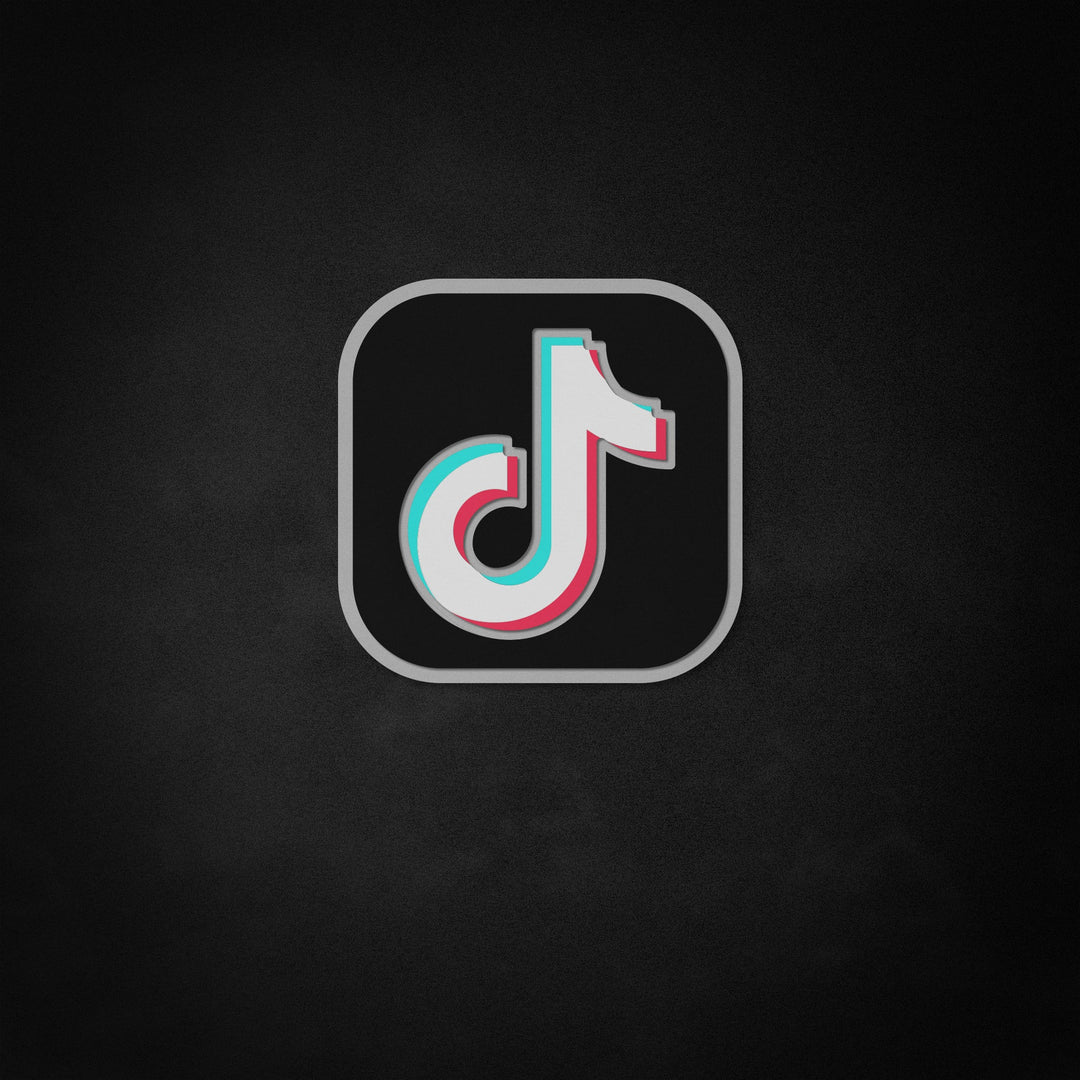 "Logo Tiktok" Neon Like