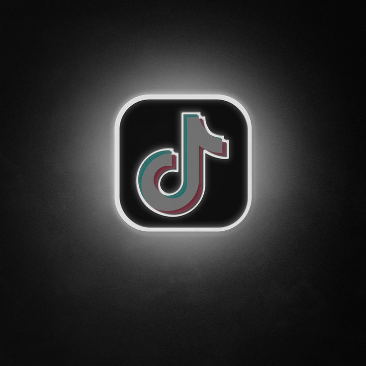 "Logo Tiktok" Neon Like