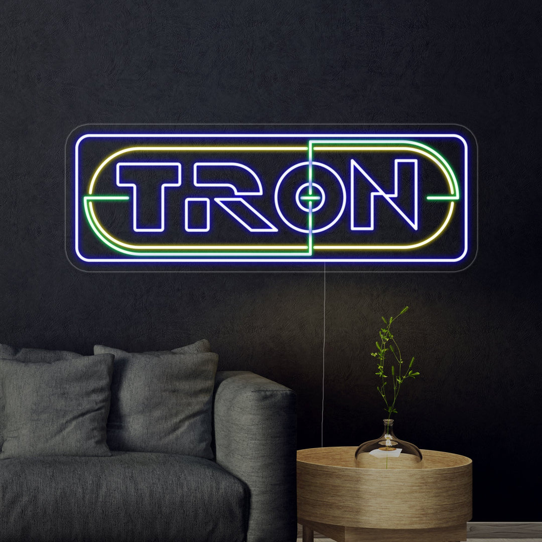 "Tron" Insegna al neon