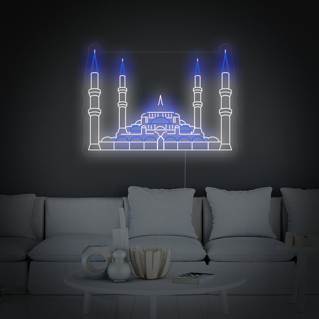 "Moschea Di Turchia" Insegna al neon