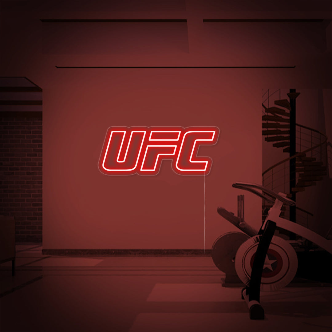 "UFC" Insegna al neon