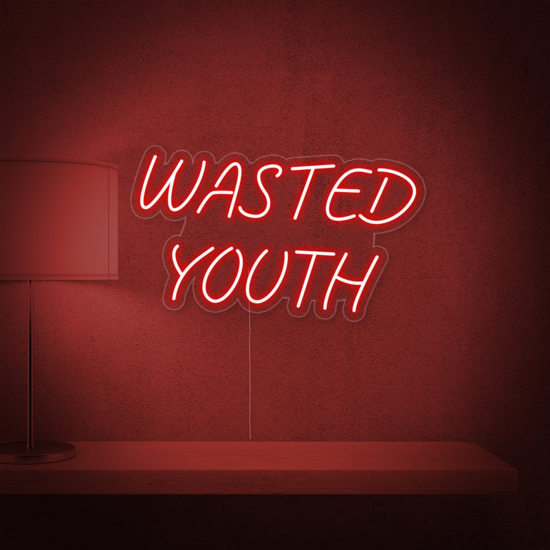 "Wasted Youth" Insegna al neon