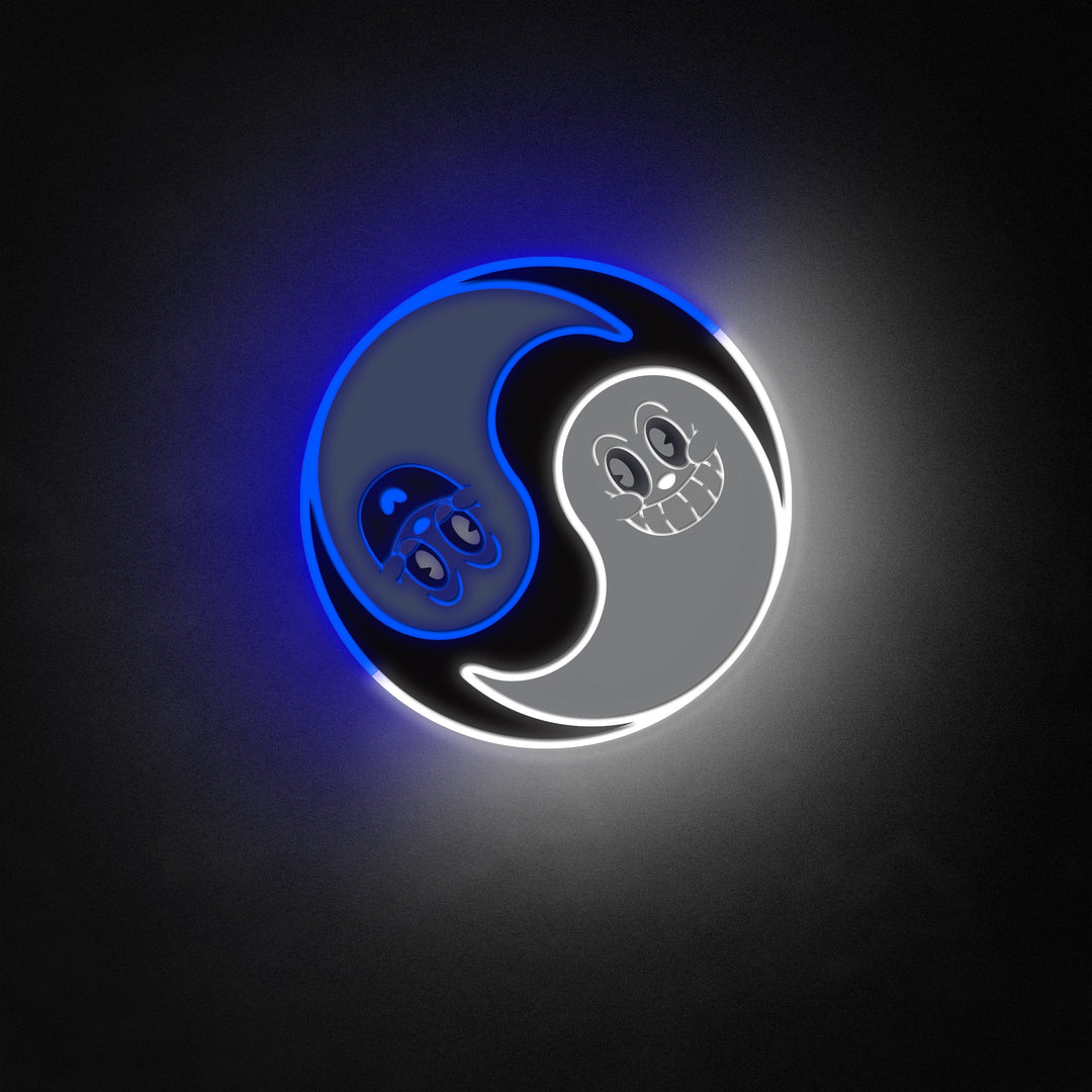 "Ghosts Yinyang" Neon Like