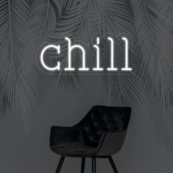 "Chill" Insegna al neon