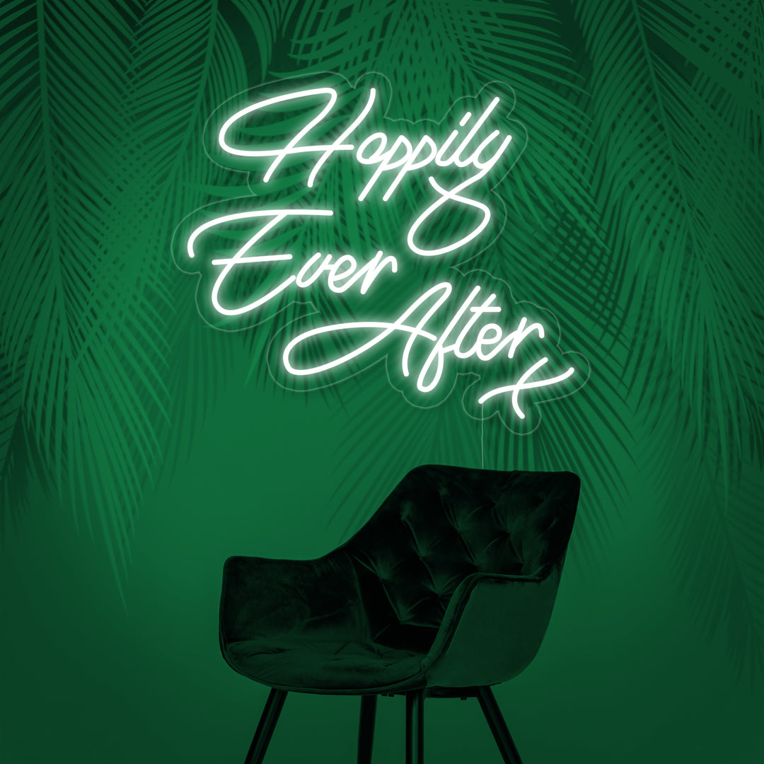 "Happy Ever After" Insegna al neon