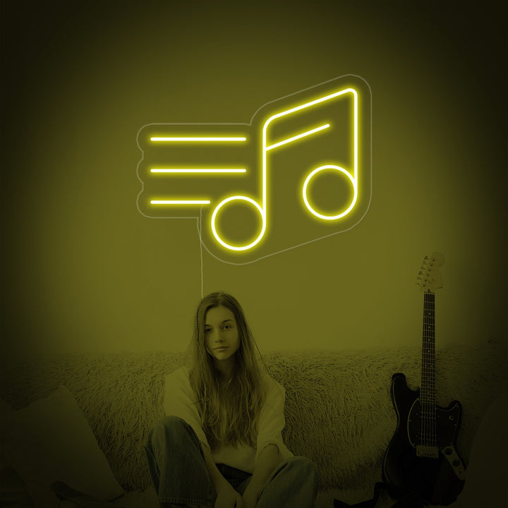 "Nota Musicale" Insegna al neon