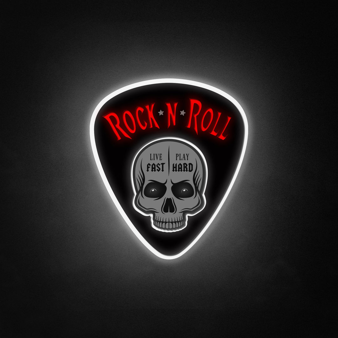 "Rock'n'Roll, Teschio" Neon Like