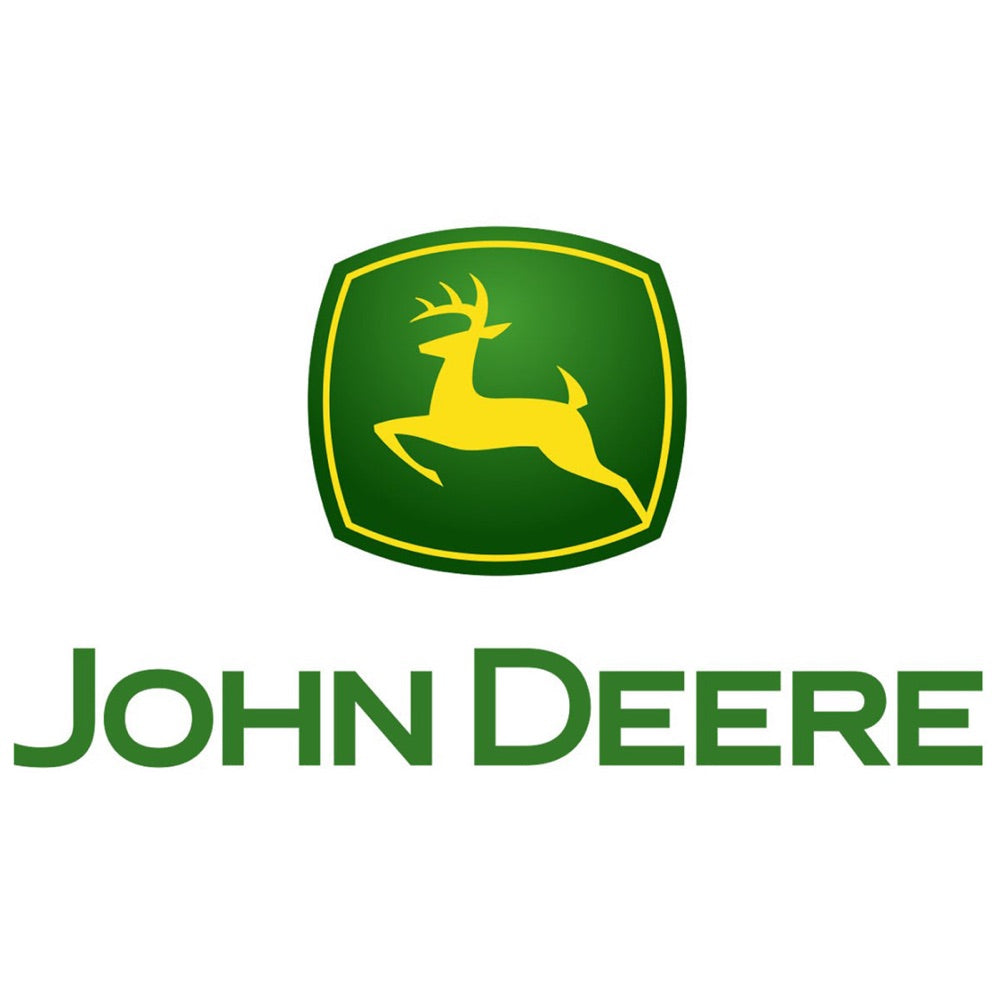 John. Referenza logo Deere per un segno neon personalizzato